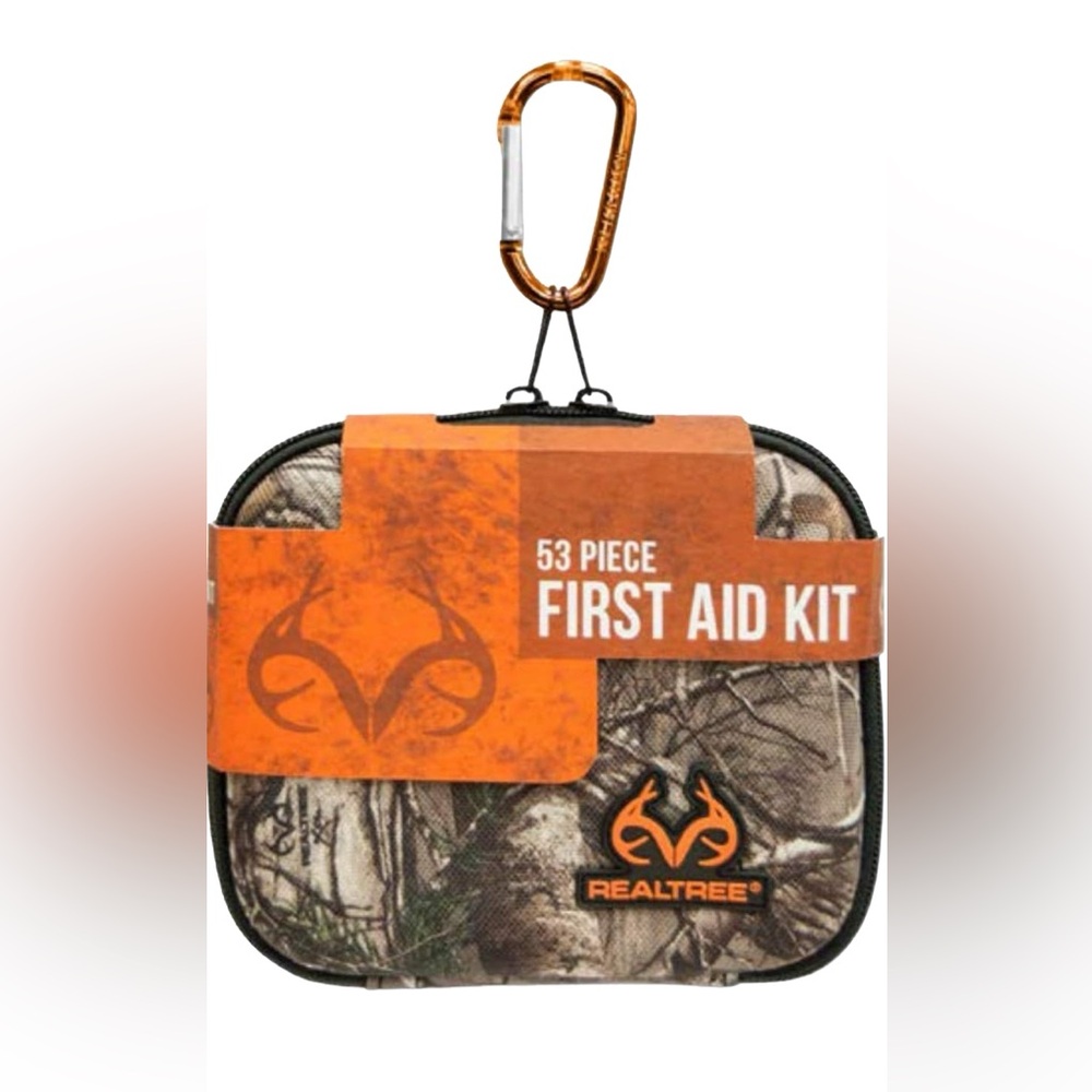 Lifeline 4451 Realtree Hard-Shell Foam First Aid Kit, 53 Piece New unopened